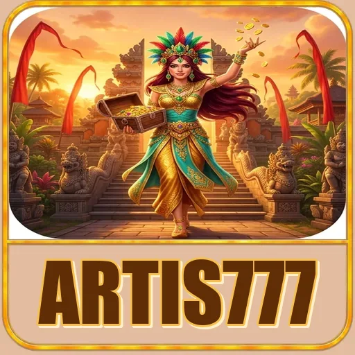 Beranda aplikasi artis777 setelah terbuka